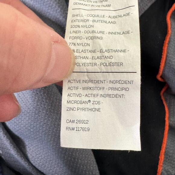 Saxx Cannonball 2N1 Swim Trunks Mens Large Blue Crane Bird Bathing Suit Beach - Picture 7 of 10